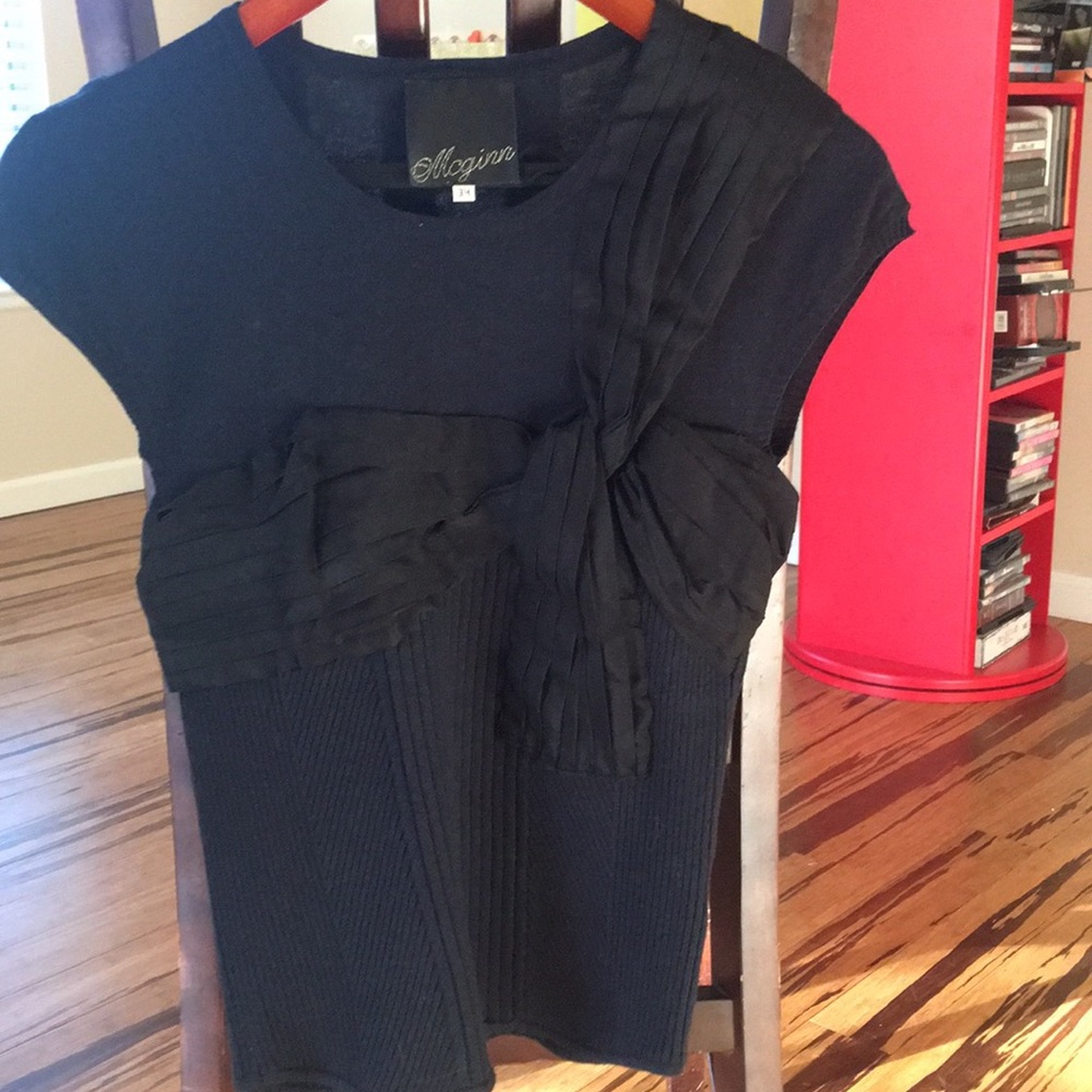 Anthropologie Bow Detail Sweater